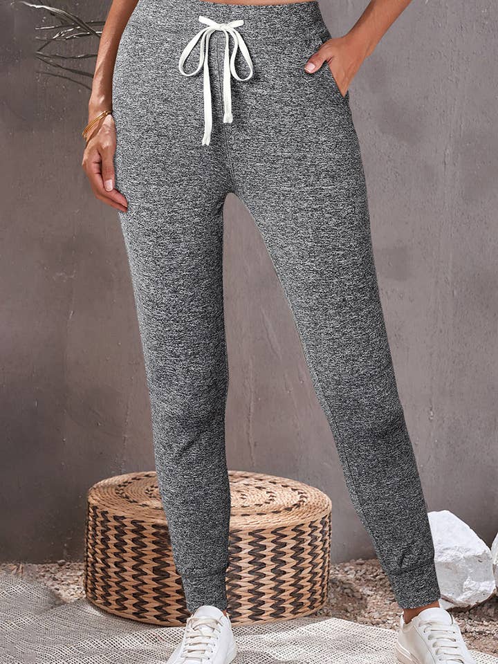 Threaded Pear – wholesale Athletic/lounge leggings – Women's – River Drawstring Waist Pocketed Leggings2