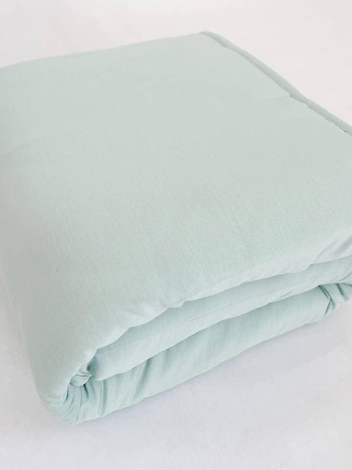 NODNAL Co. - Wholesale Bedding Blanket - Kids & Baby - Bamboo Quilted Blanket in Tidewater13