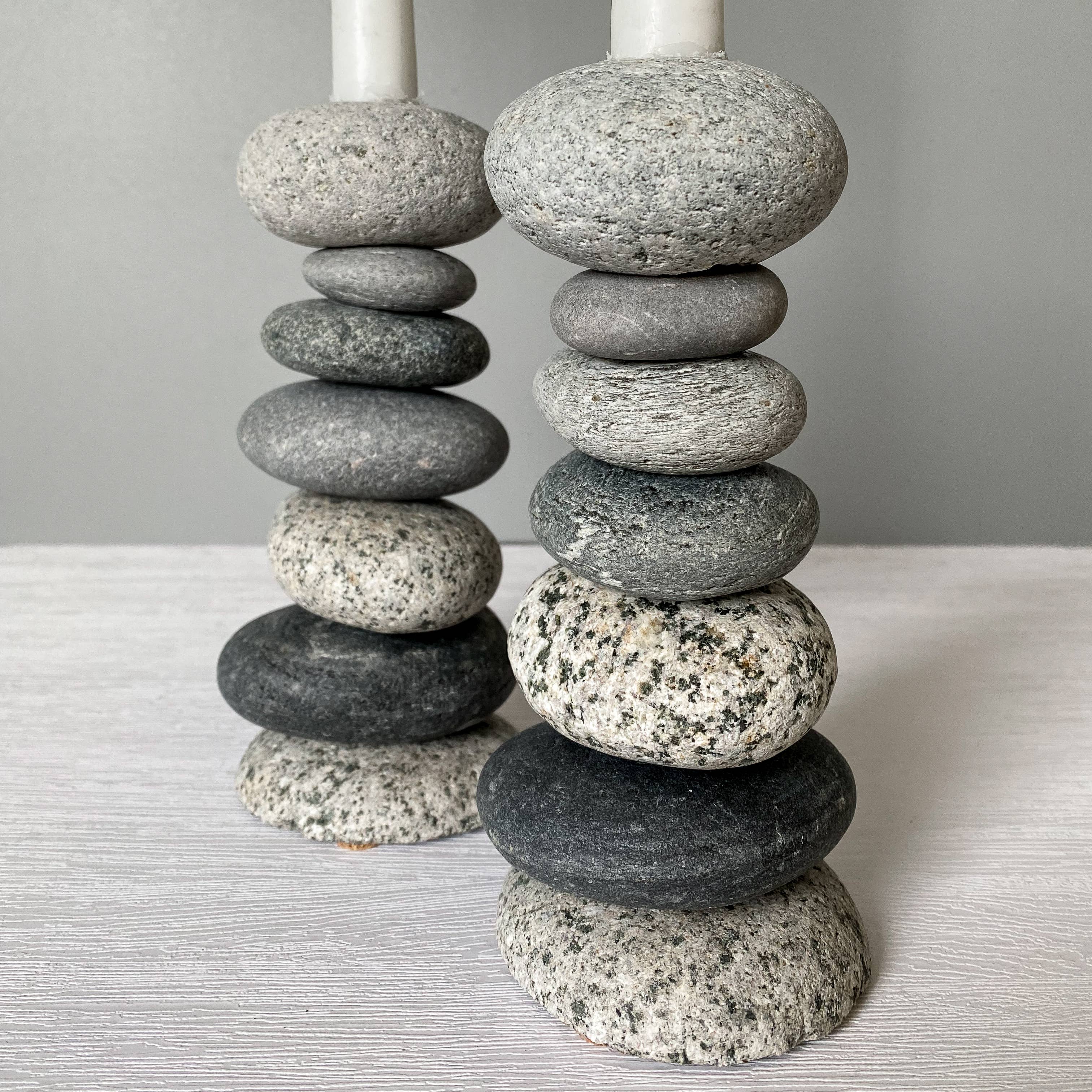 Funky Rock Designs - Wholesale Candle Holder - Cairn Candlesticks4