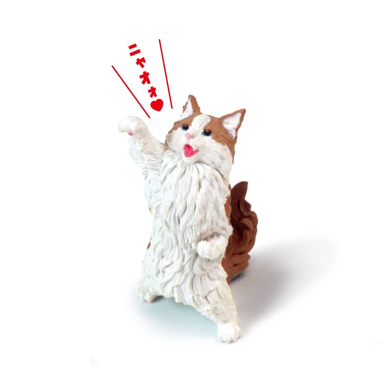 Hakubundo - Wholesale Decorative Figurine - 【JAPANESE BLIND BOX】NYAOOOO!! FIST PUMP CAT SURPRISE BOX8