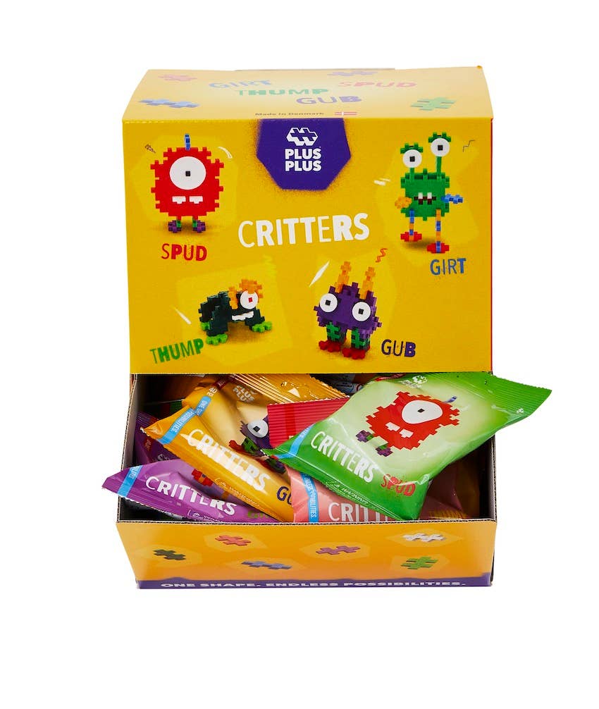 Plus-Plus USA - Vente Kit de construction de jouet – enfant - Présentoir 48 pièces Critters5