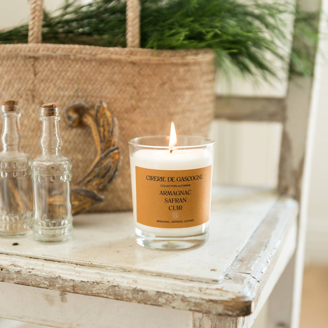 CIRERIE DE GASCOGNE - Vendita all'ingrosso Candela in vasetto - Candela profumata Armagnac, zafferano e cuoio1