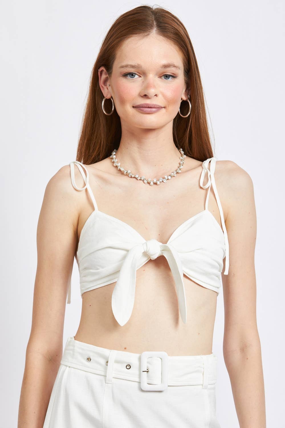 Emory Park – Großhandel Bluse – Damen – VERKÜRZTES OBERTEIL MIT SPAGHETTITRÄGERN5