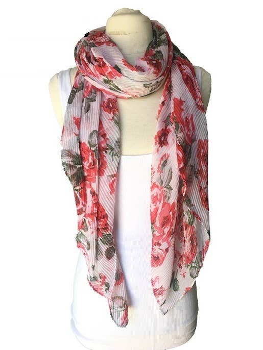 Lenço com Estampa Floral (SS121W) por atacado de J & X