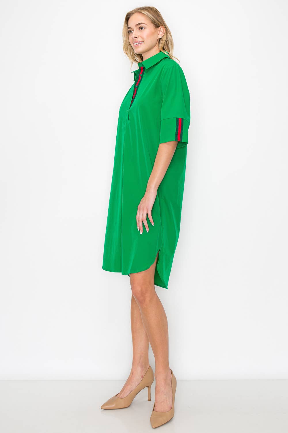 Joh Apparel - Wholesale Dress - Women's - Wendi Woven Tunic Dress37