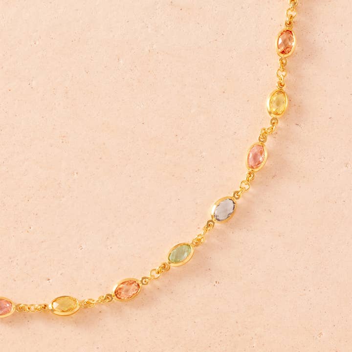 Agapée Jewelry – Großhandel Kette mit Anhänger/Charm – Fruitera Primavera Halskette | Schmuck Gold Geschenk Wasserdicht1