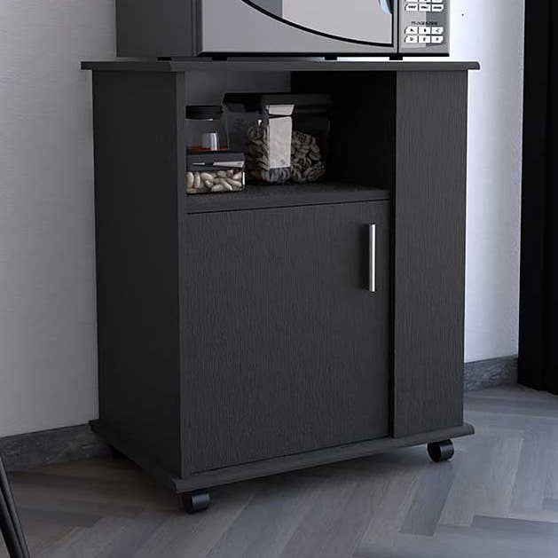 Microwave Cart Black for wholesale by TUHOME FURNITURE