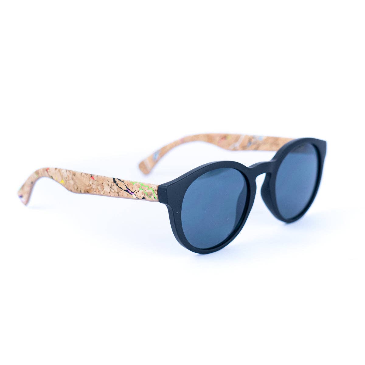 Meninas Bonitas Cork - Wholesale Sunglasses - Women's - Women's Cork Sunglasses with UV Protection Lenses(Including case) L-10982