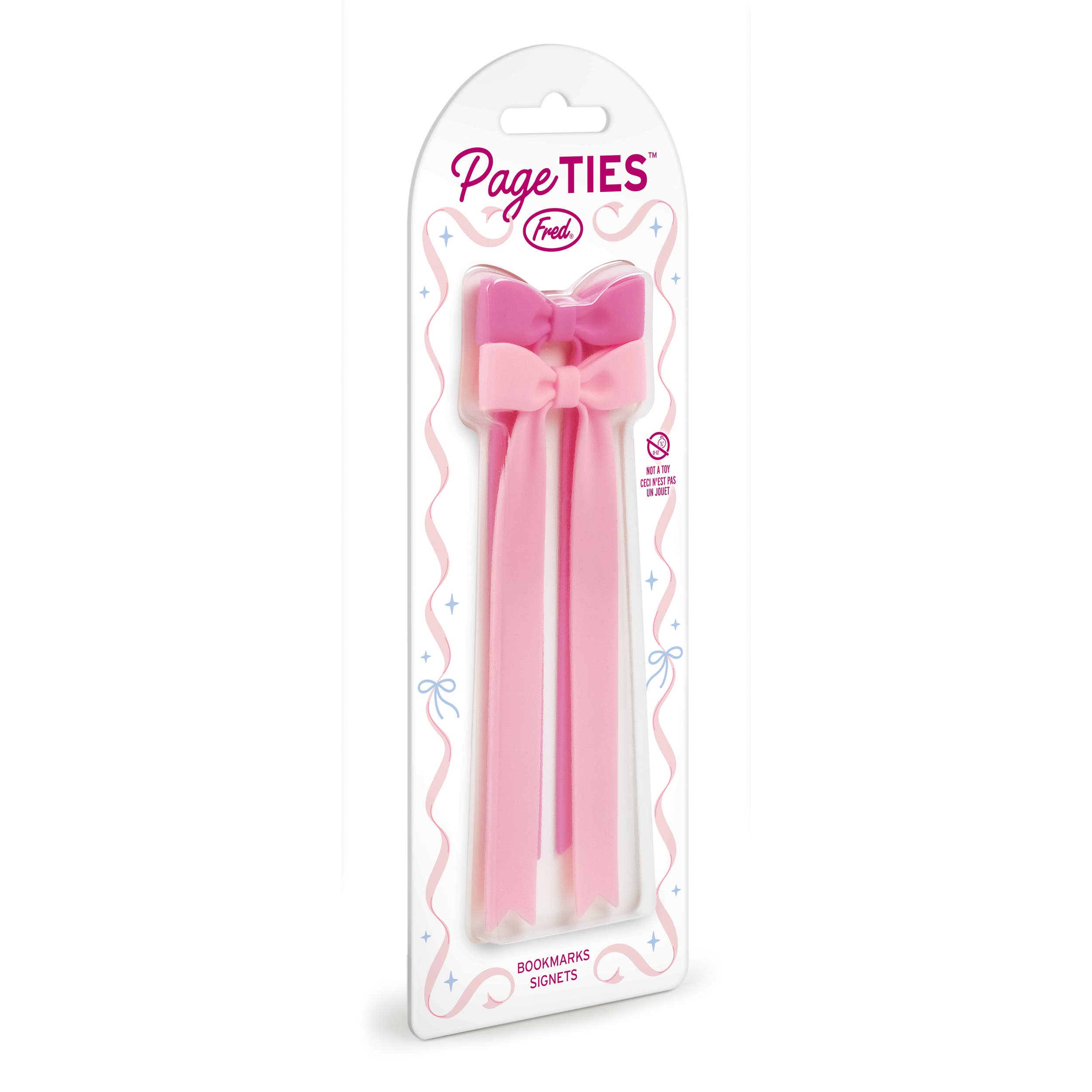 Fred & Friends - Wholesale Bookmark - PAGE TIES - Bow Bookmarks - Set of Two5