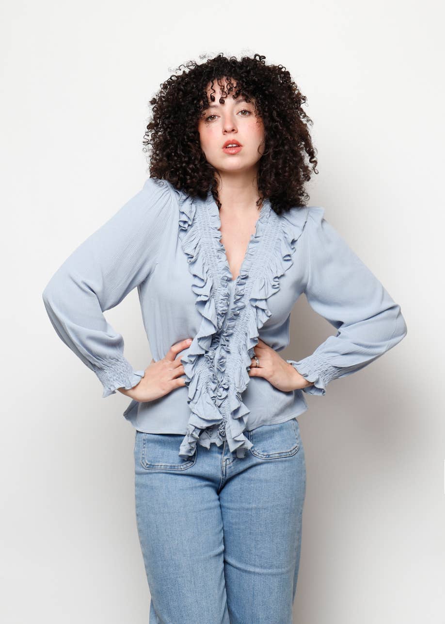 Le Muse - Wholesale Blouse - Women's - Ruffled blouse