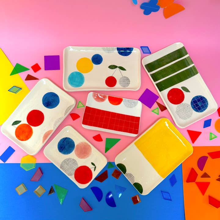 Odeon Studio - Wholesale Decorative Tray - Ceramic tray handmade in Italy1