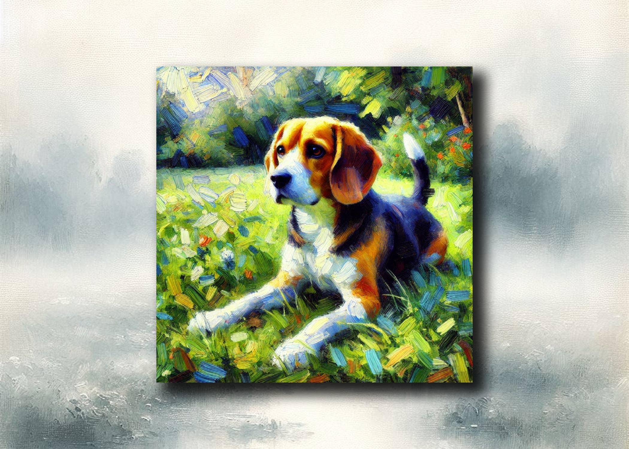 frostedgrey - Wholesale Magnet - Beagle Dog Fridge Magnet - dog themed item, low cost