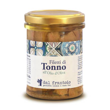 200g tonijnfilets in olijfolie voor wholesale door Dal Frantoio