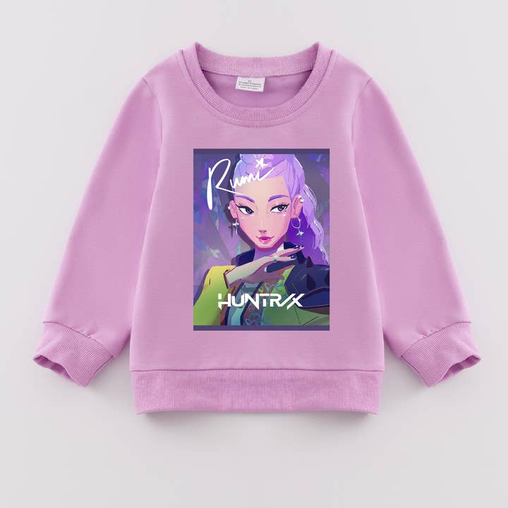 KDH K-pop inspired sweatshirt HUNTR/X top for wholesale by Little Trendy