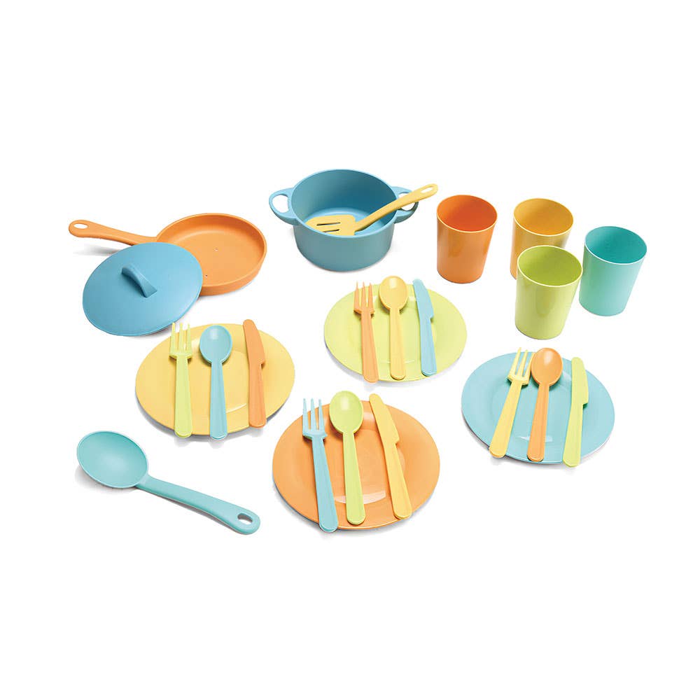 AJ Aguiar - Wholesale Toy Set - Kids - 25-Piece Kitchen Set Bio Plastic Giros0