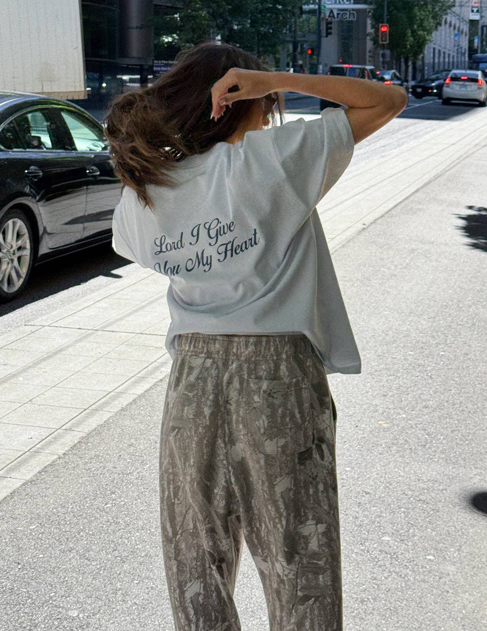 Elevated Faith - Wholesale Screen Printed T-Shirt - Women's - Heart After God Unisex Tee4