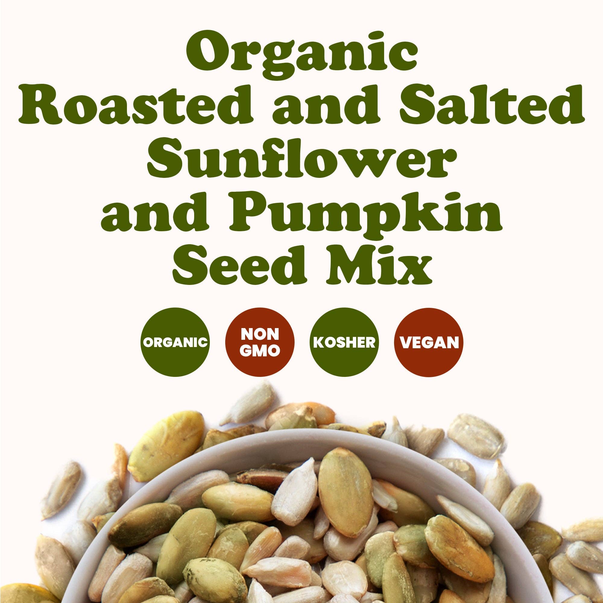 Food To Live - Wholesale Seeds/kernels - Organic Roasted and Salted Sunflower and Pumpkin Seed Mix3
