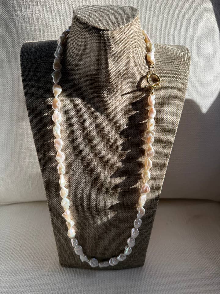 The Long Pearl Necklace for wholesale by Vanessa Fox