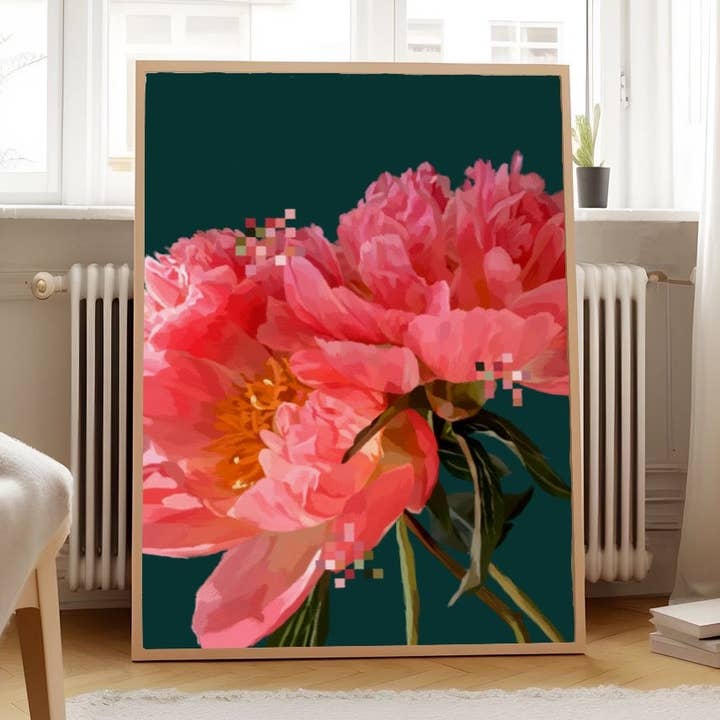 ‘Cyprus' - Floral Art Print for wholesale by Saltflower Studio