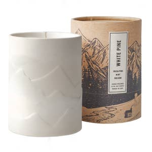 Wholesale 5 oz Cream Jar Soy Candle: Mountain Rain, by Milkhouse for your  store - Faire