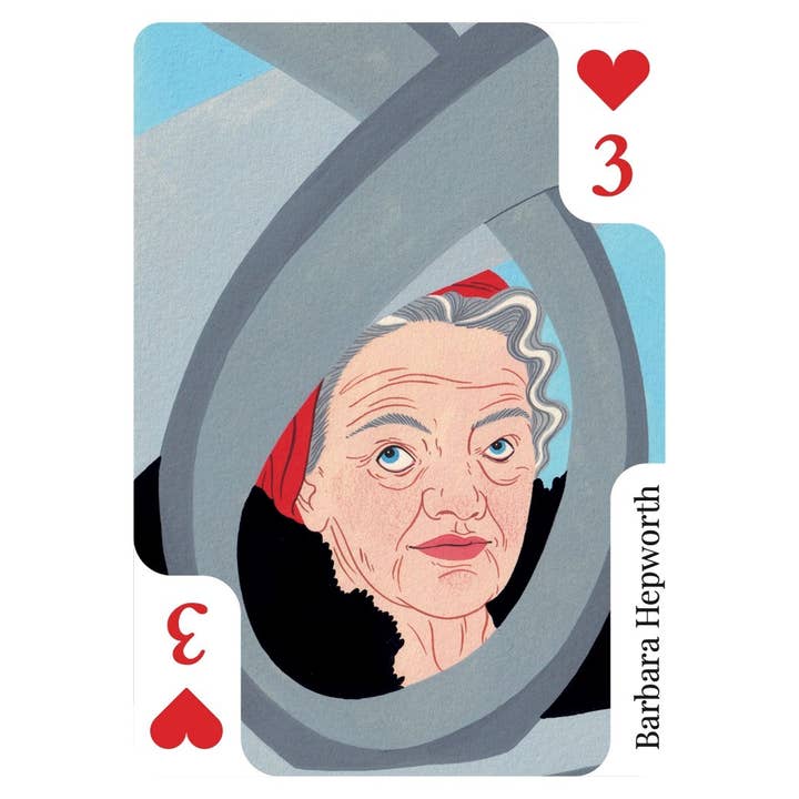 W. W. Norton - Wholesale Card Game - Queen of Arts: Women Artists Book and Playing Cards10