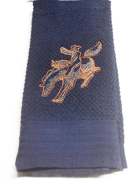 Toalha de Cozinha Cavalo Selvagem Cowboy Ocidental por atacado de RLWetland