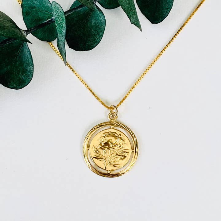 Rose Necklace for wholesale by NAO JEWELS