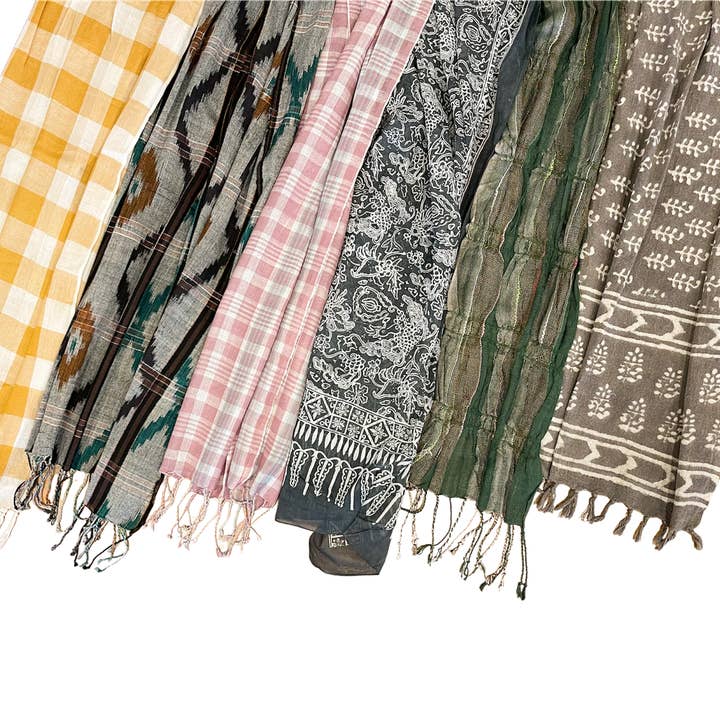 Asia West - Vente Écharpe – femme - Écharpes assorties (lot de 5)9