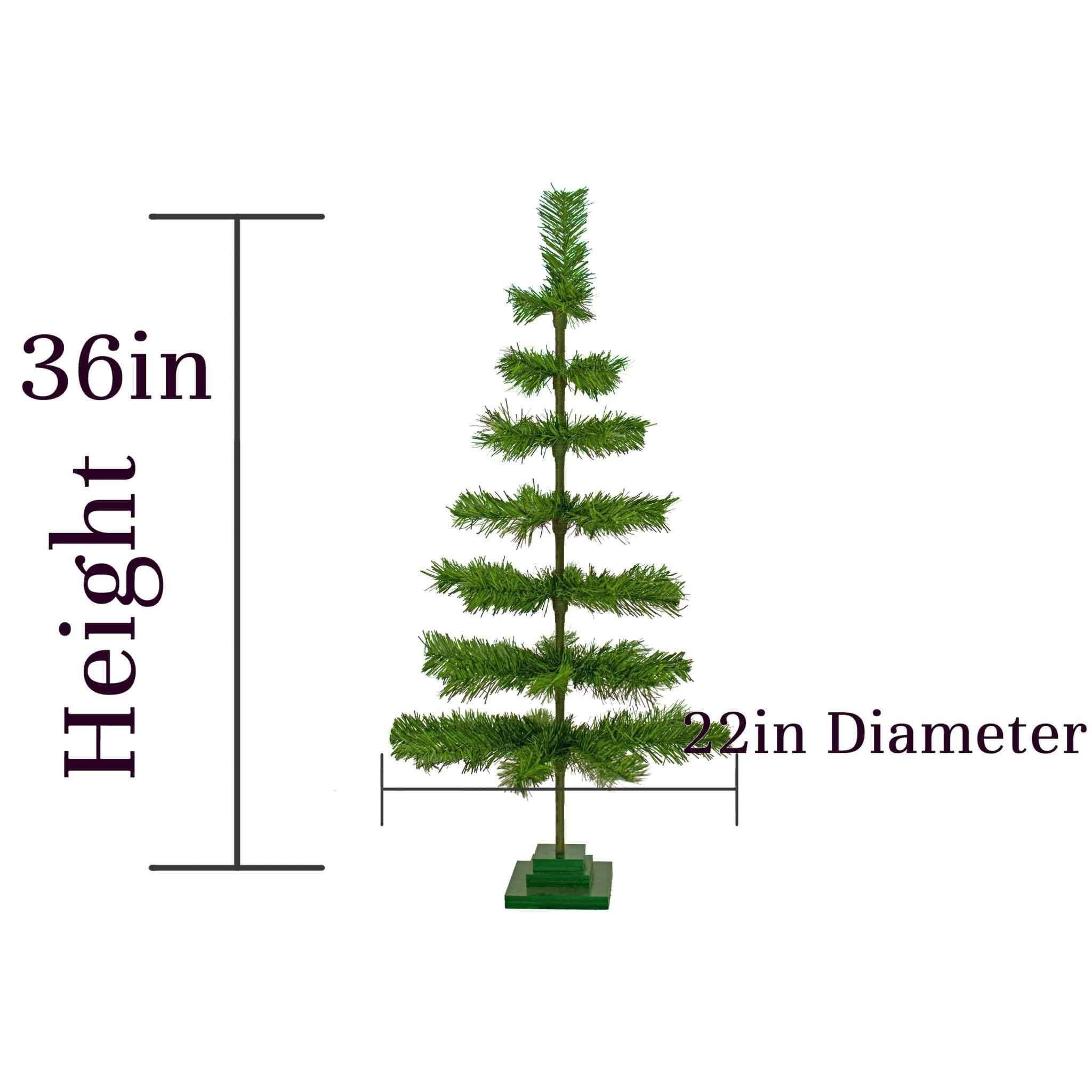 Lee Display - Wholesale Christmas Decoration - Alpine Green Tinsel Christmas Tree8