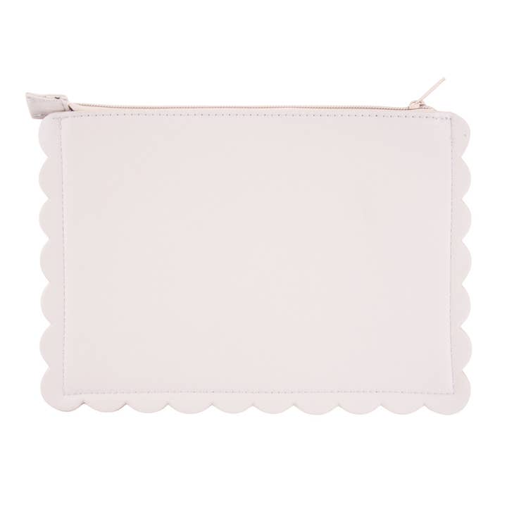 Mainstreet Collection - Wholesale Pouch - Women's - SCALLOP CROSSHATCH POUCH PREPACK