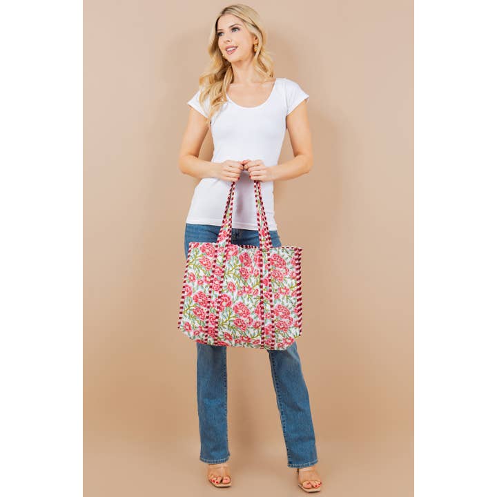 LA Soul - Wholesale Tote Bag - Women's - Quilted Tote Bag (BG-55)
