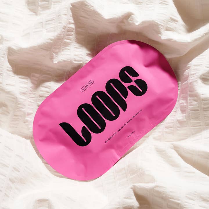 LOOPS - Wholesale Skincare Face Mask - Double Take Single Mask2