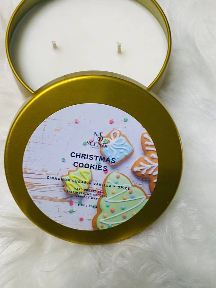 Christmas Cookies for wholesale by MS Scents Candle Co.