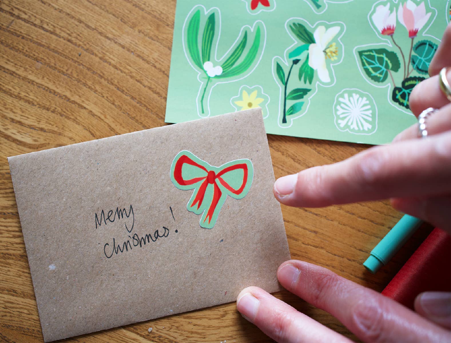 Brie Harrison Ltd - Vente Autocollant - Pack de feuilles d'autocollants - Design de Noël4