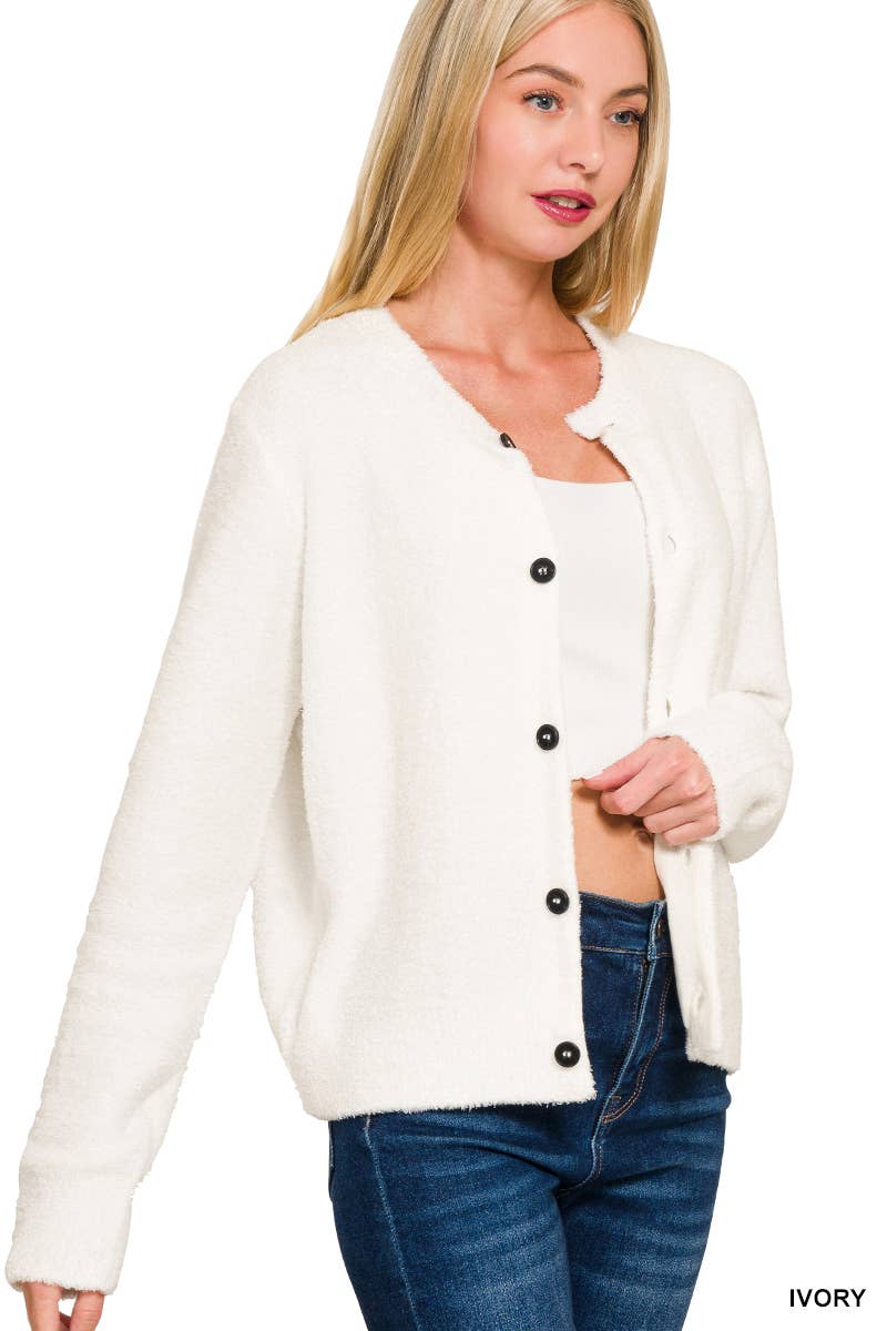 42POPS - Venta al por mayor Cárdigan - Mujer - ....1019 5 Botones Cárdigan de Punto SI-2688718