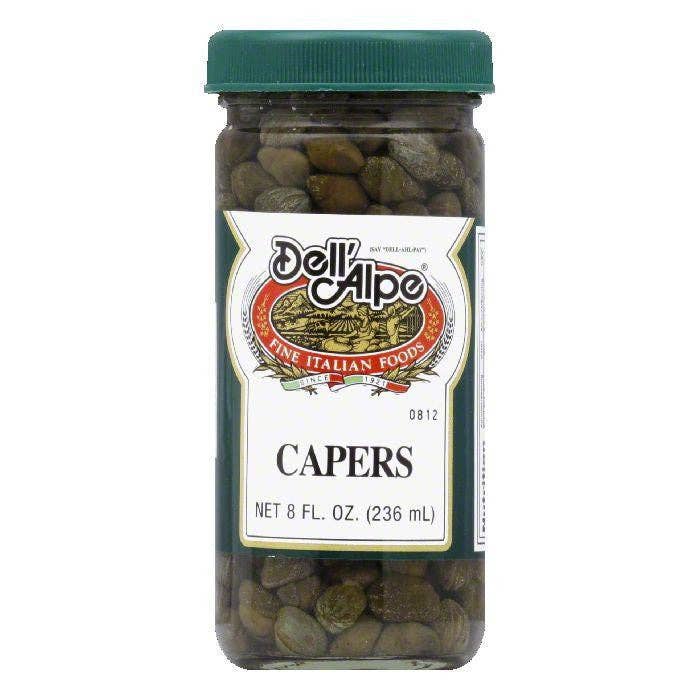 KeHE Distributors, LLC - Wholesale Vinegar - Dell' Alpe Capers In Vinegar, 8 OZ0