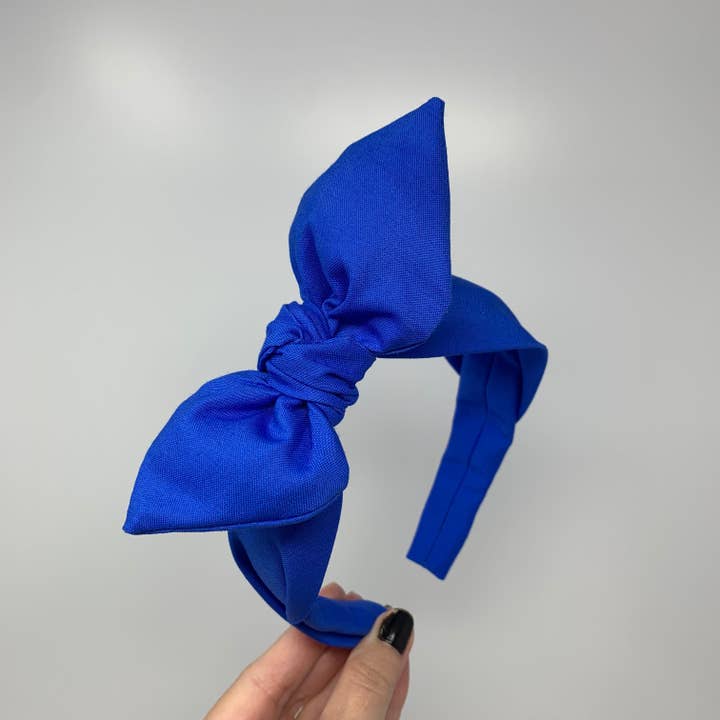 Fiocco Bella blu patriottico solido per la vendita all'ingrosso da parte di Bella Notte & Co