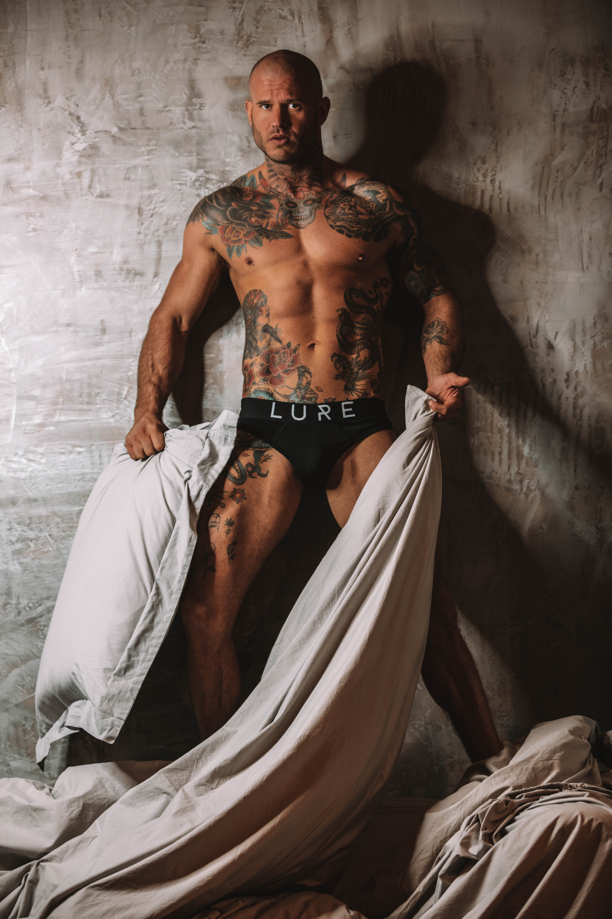 Lure Menswear LTD – wholesale Underwear – Men's – Lure Black Brief2