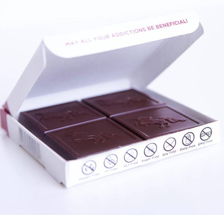 Addictive Wellness - Wholesale Chocolate Bar - Immunity Chocolate | Wildcrafted Mushroom Infused Cacao2