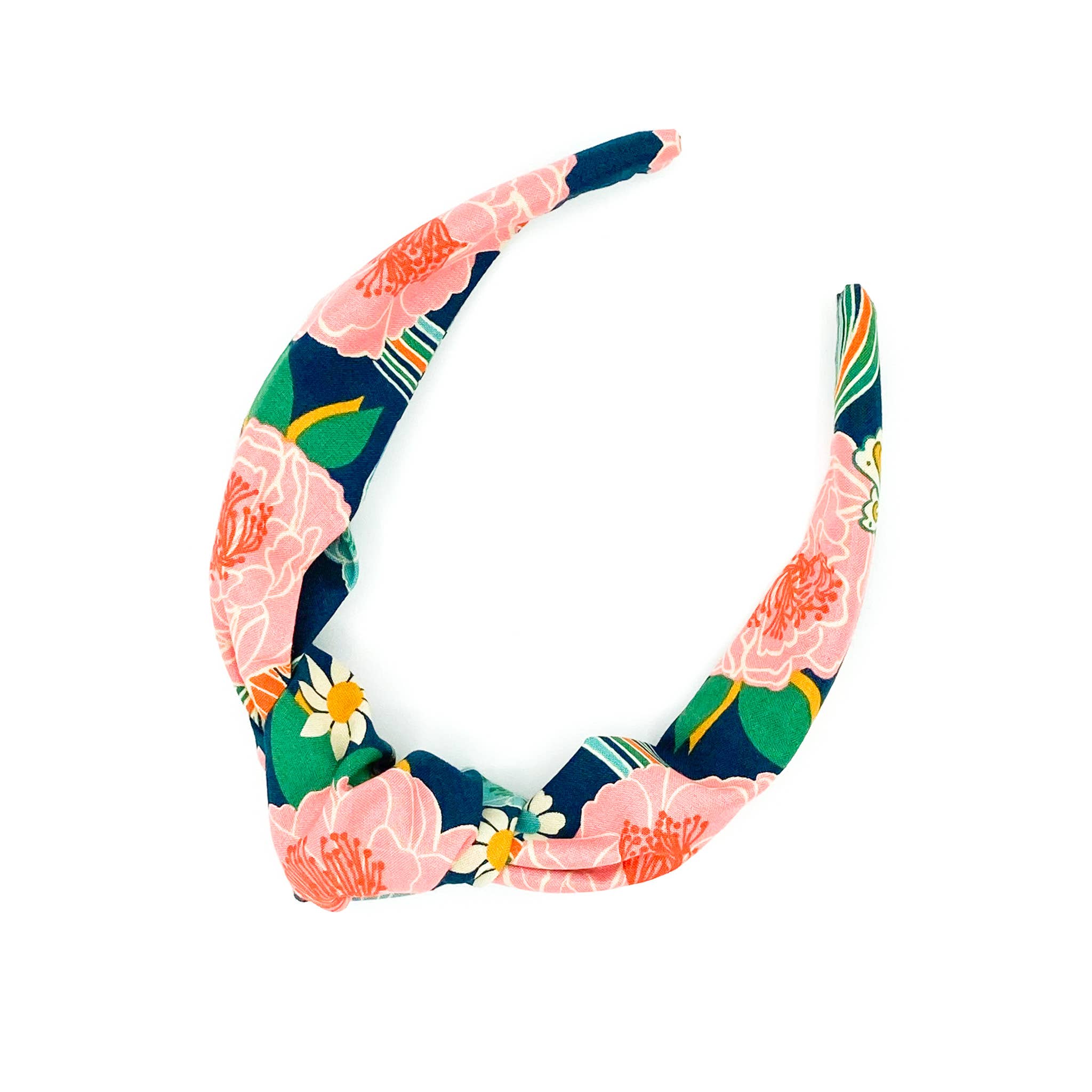 Wee Joys - Wholesale Fashion Headband - Women's - Top Knot Alice Band | Retro Floral0