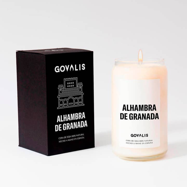 Alhambra Scented Candle in Granada for wholesale by GOVALIS