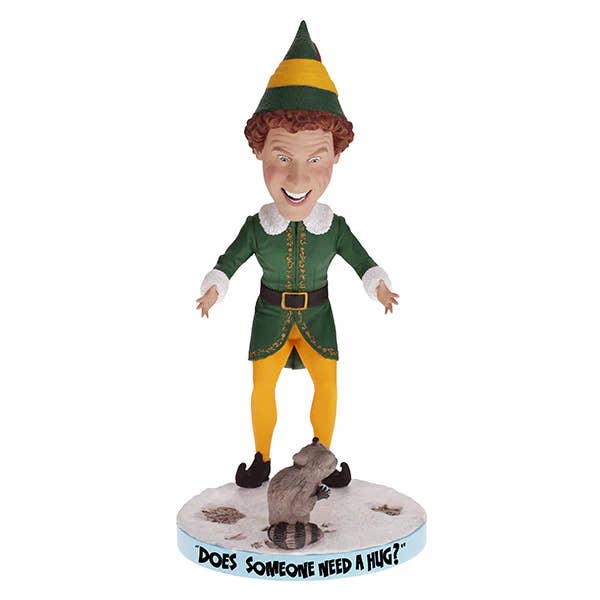 Royal Bobbles - Wholesale Decorative Figurine - Royal Bobbles Buddy the Elf Collectible Bobblehead Statue