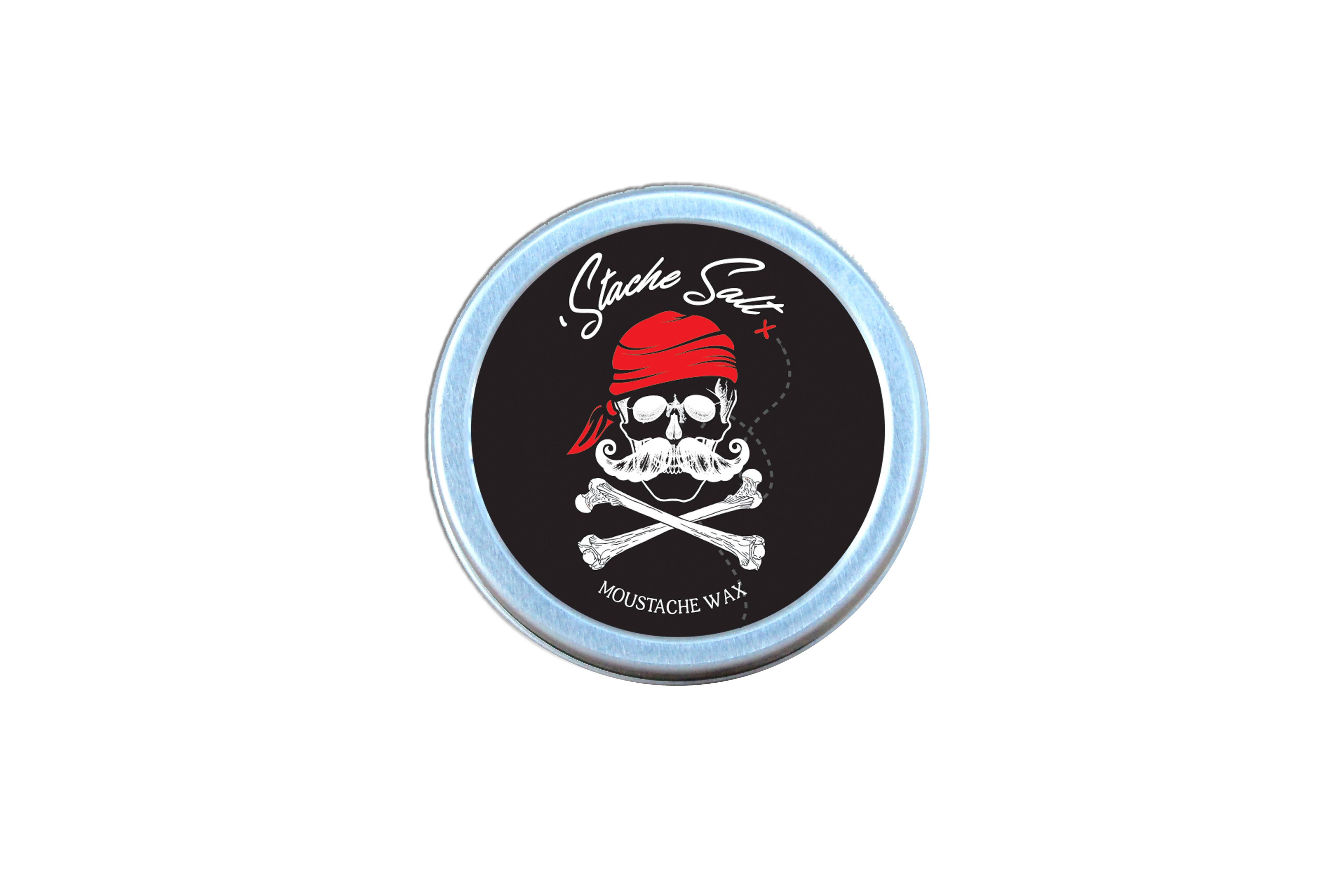 'Stache Salt - Wholesale Beard Styling Product - Scallywag- Strong Hold Moustache & Beard Wax