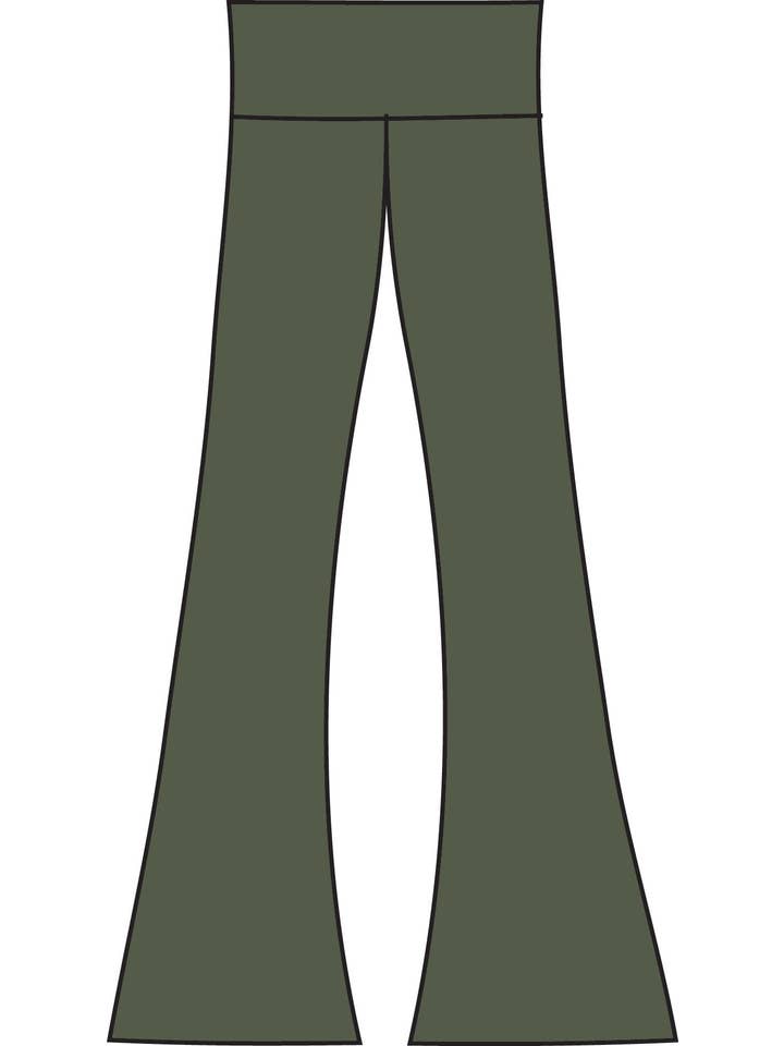 Ancient Language 97 - Wholesale Athletic Pants - Women's - Bamboo Organic Cotton Women's Classic Yoga Pant18