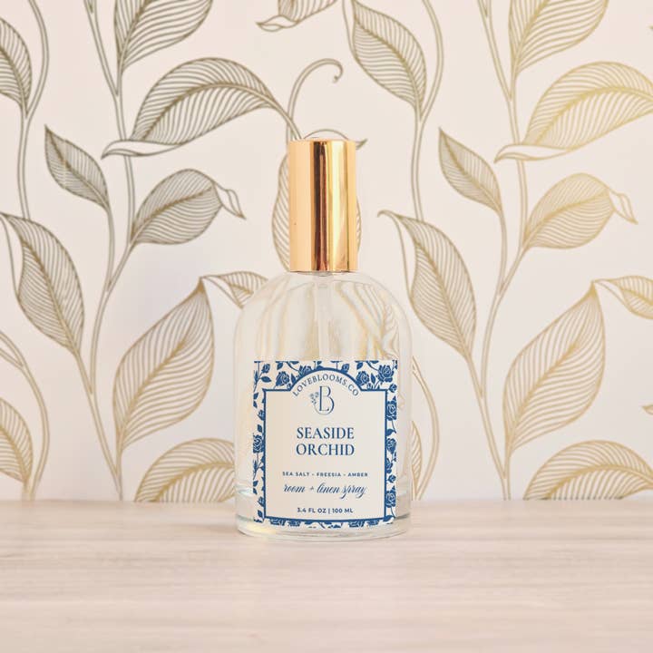 Seaside Orchid | Room + Linen Spray for wholesale by Love Blooms