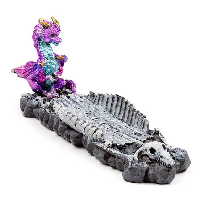 Puckator Ltd - Wholesale Incense Holder - Elements Baby Dragon Ashcatcher Incense Stick Burner0
