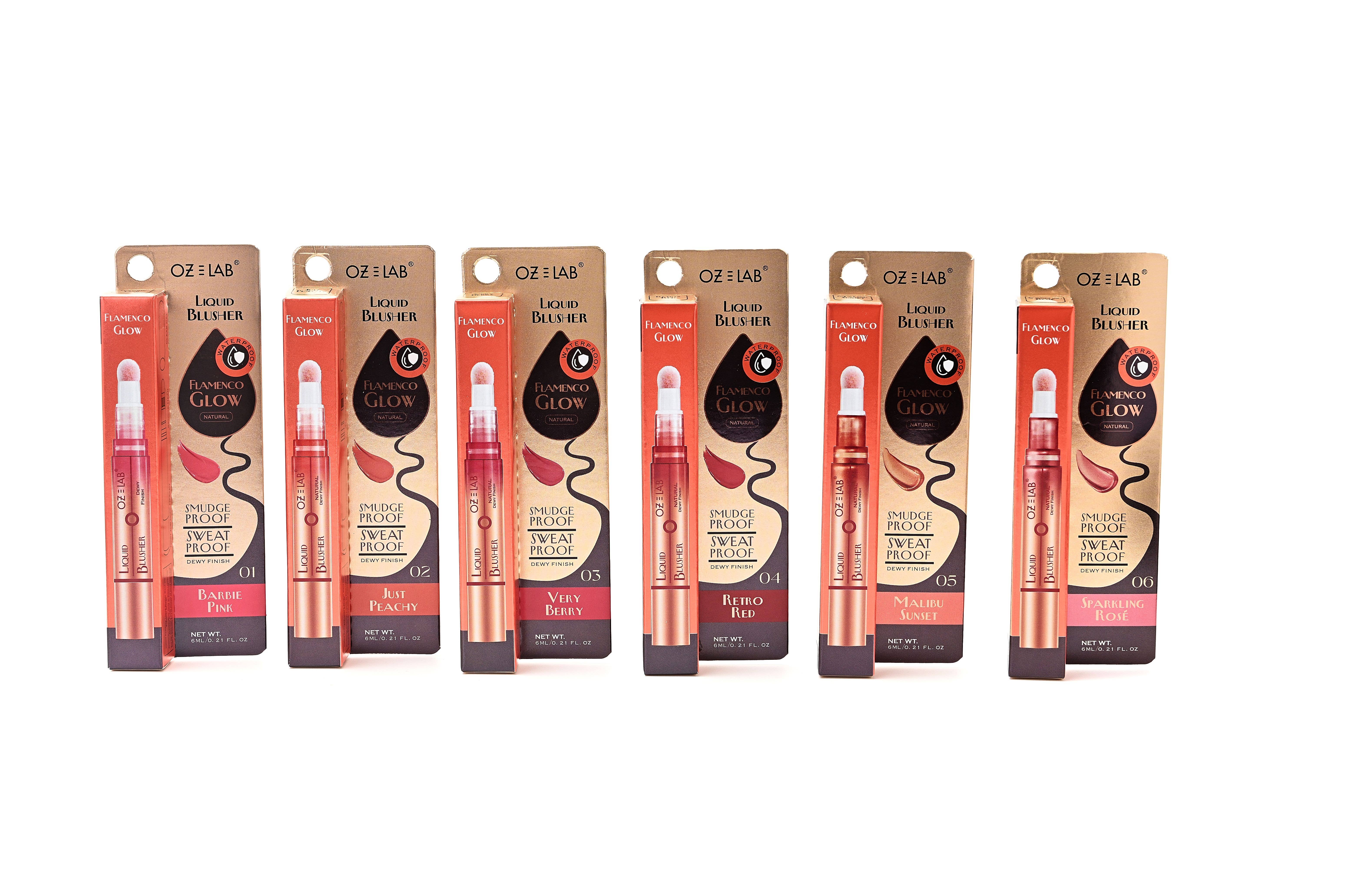 OZ Lab Beauty – Engroshandel Blush – Flamenco Glow Wand - Flydende Blush12