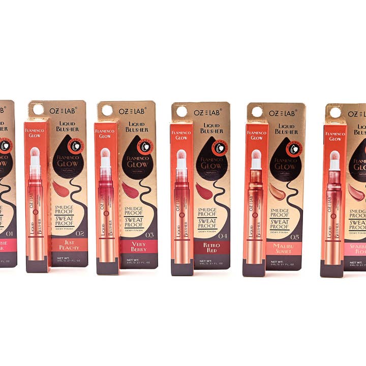 OZ Lab Beauty - Wholesale Blush - Flamenco Glow Wand - Liquid Blusher12