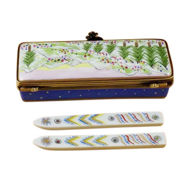 Rochard - Wholesale Decorative Box - Ski Box With Skis1