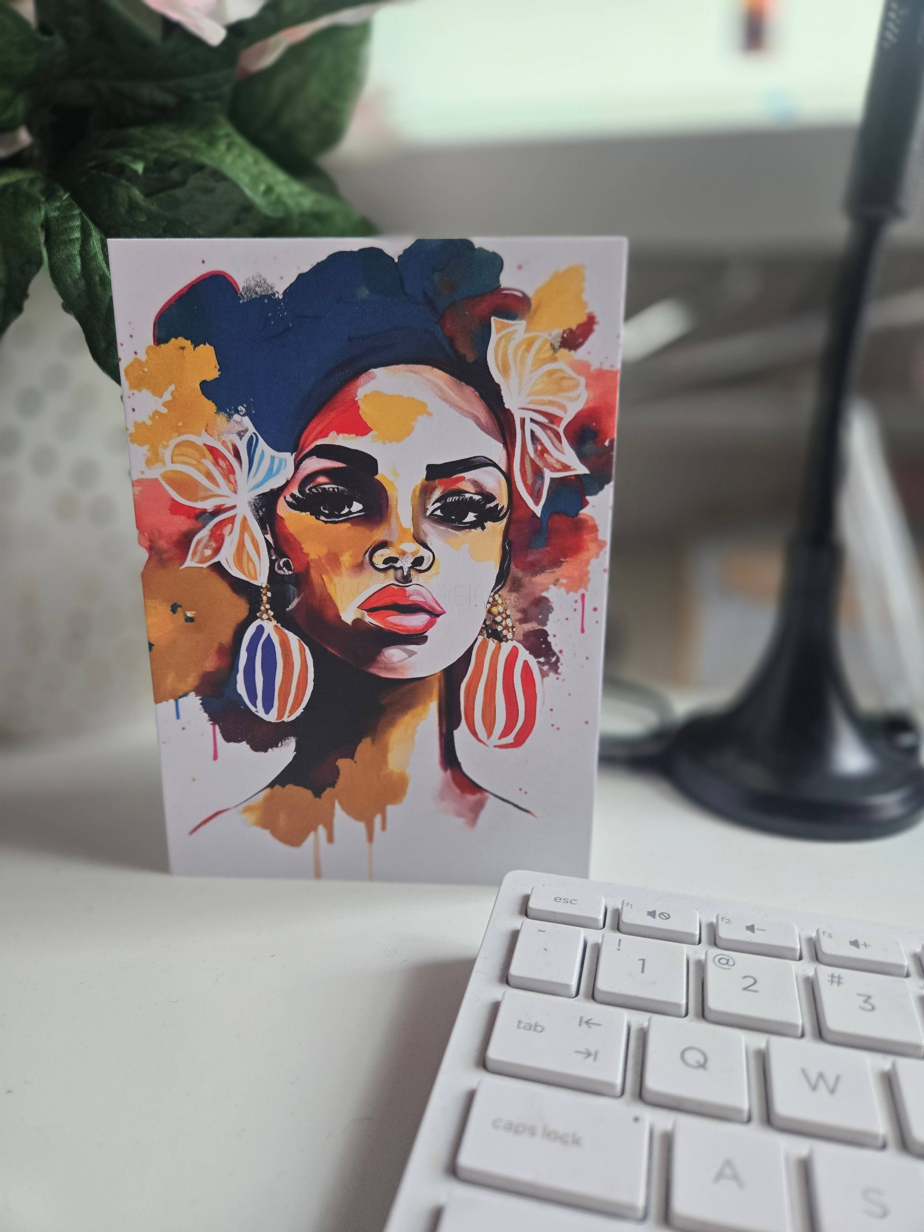 Blacartistry - Wholesale Everyday Greeting Card - Nadeshiko0